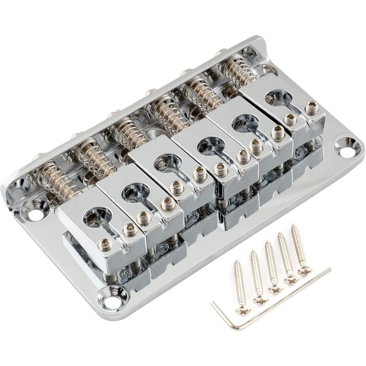 LW Essentials® Basic Stratocaster Non-Tremolo Bridge/Saddle Assembly