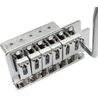 LW Essentials® Basic Stratocaster Tremolo Bridge/Saddle & Bar Assembly