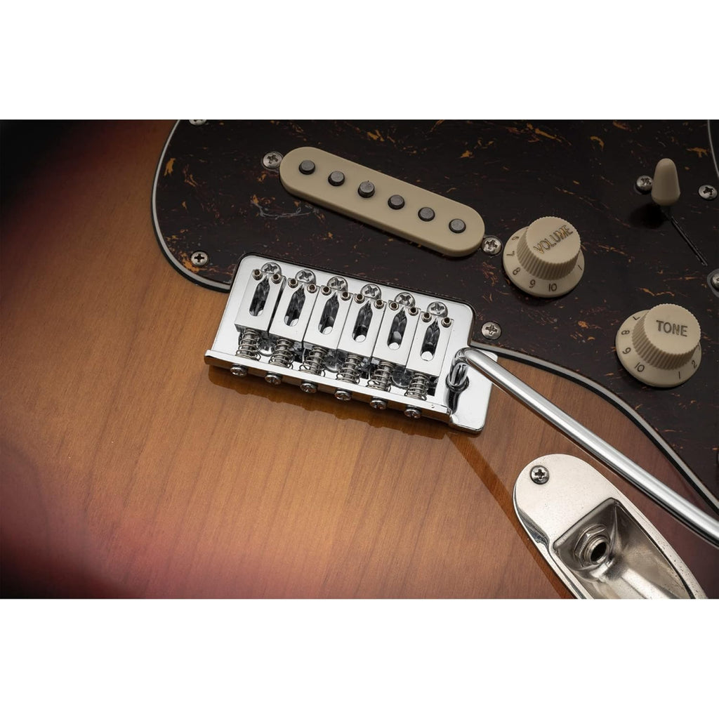 LW Essentials® Basic Stratocaster Tremolo Bridge/Saddle & Bar Assembly