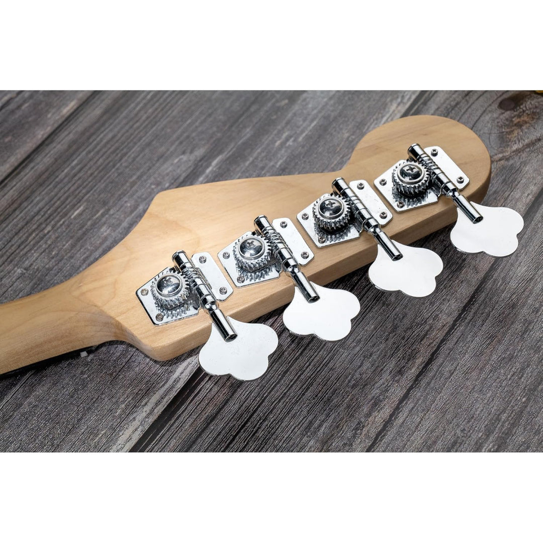 LW Essentials® Basic Unsealed (Open Gear) Bass Guitar Tuners