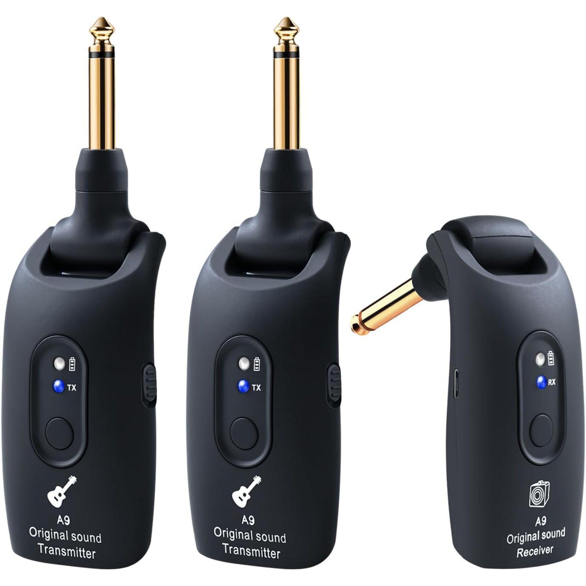 LW Essentials® Basic Wireless Guitar System Receiver & Transmitter