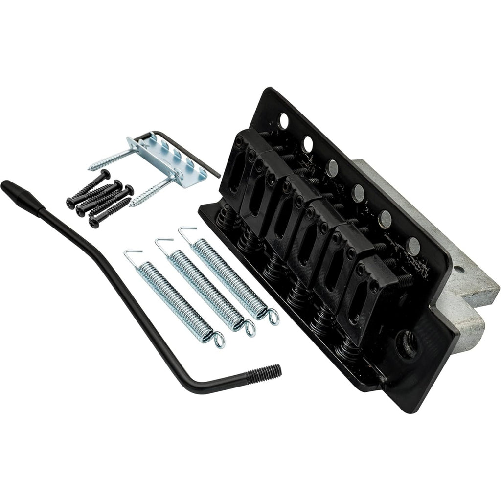LW Essentials® Basic Stratocaster Tremolo Bridge/Saddle & Bar Assembly