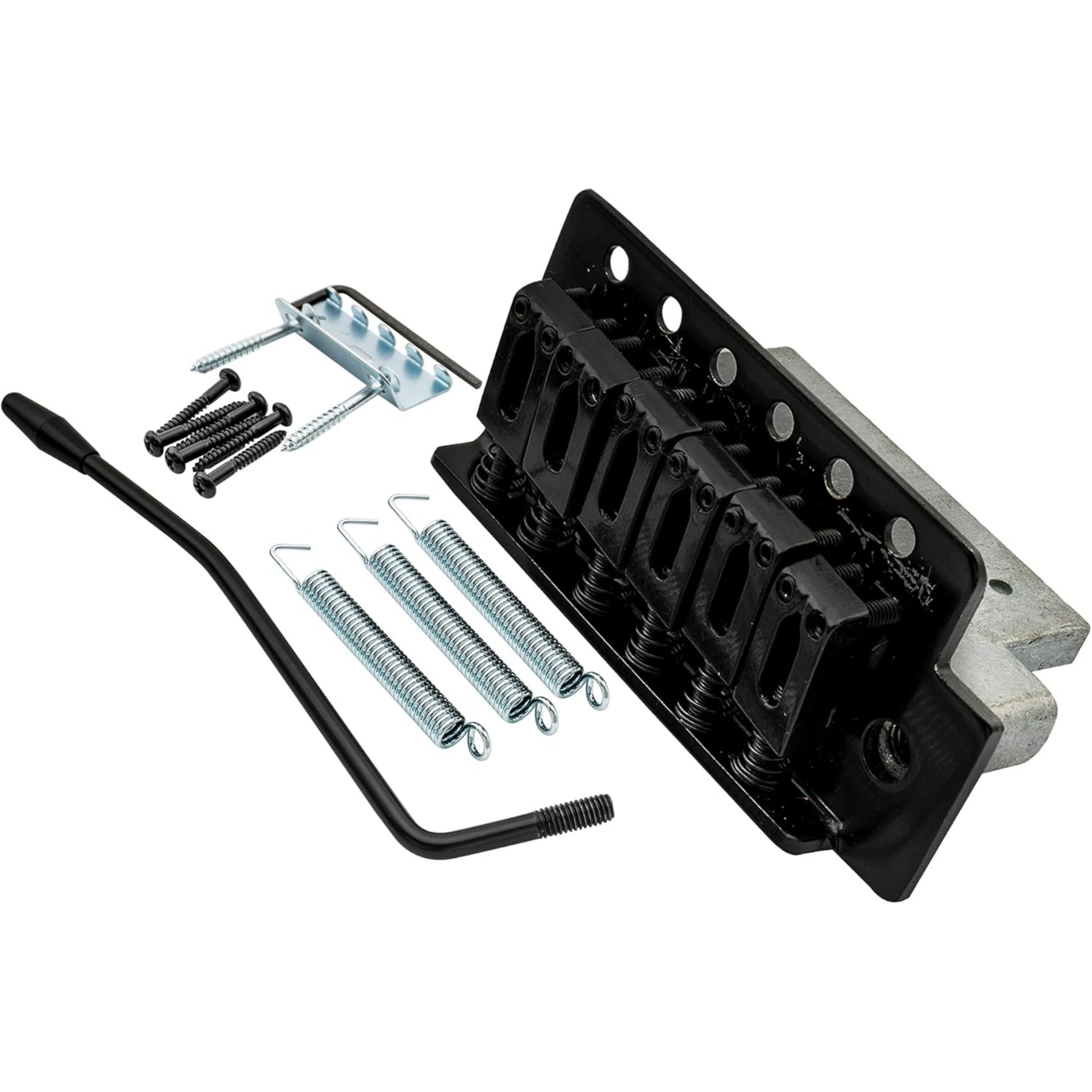 LW Essentials® Basic Stratocaster Tremolo Bridge/Saddle & Bar Assembly