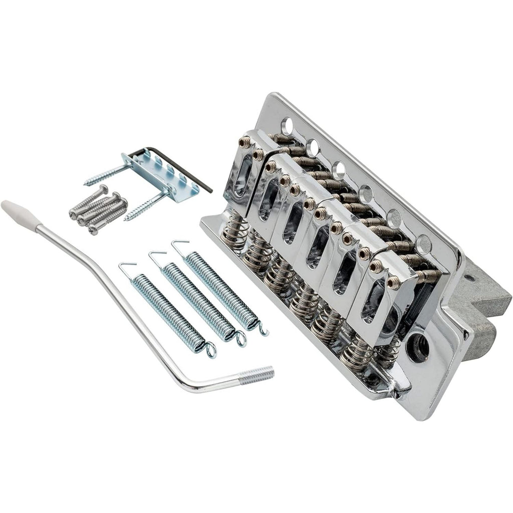 LW Essentials® Basic Stratocaster Tremolo Bridge/Saddle & Bar Assembly