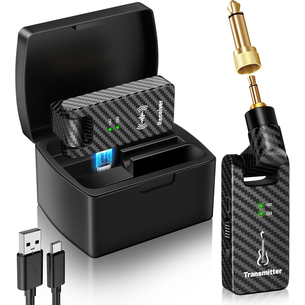 LW Essentials® Basic Wireless Guitar System Receiver & Transmitter