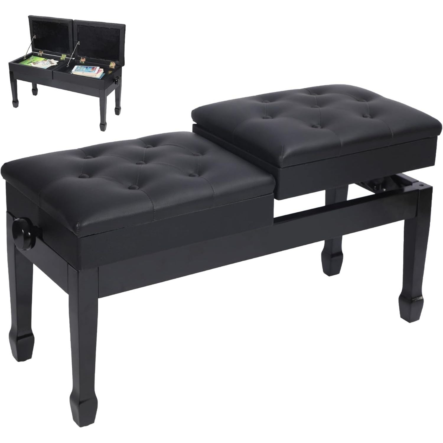 Prestige Picks® Piano Bench with Lift Mechanism