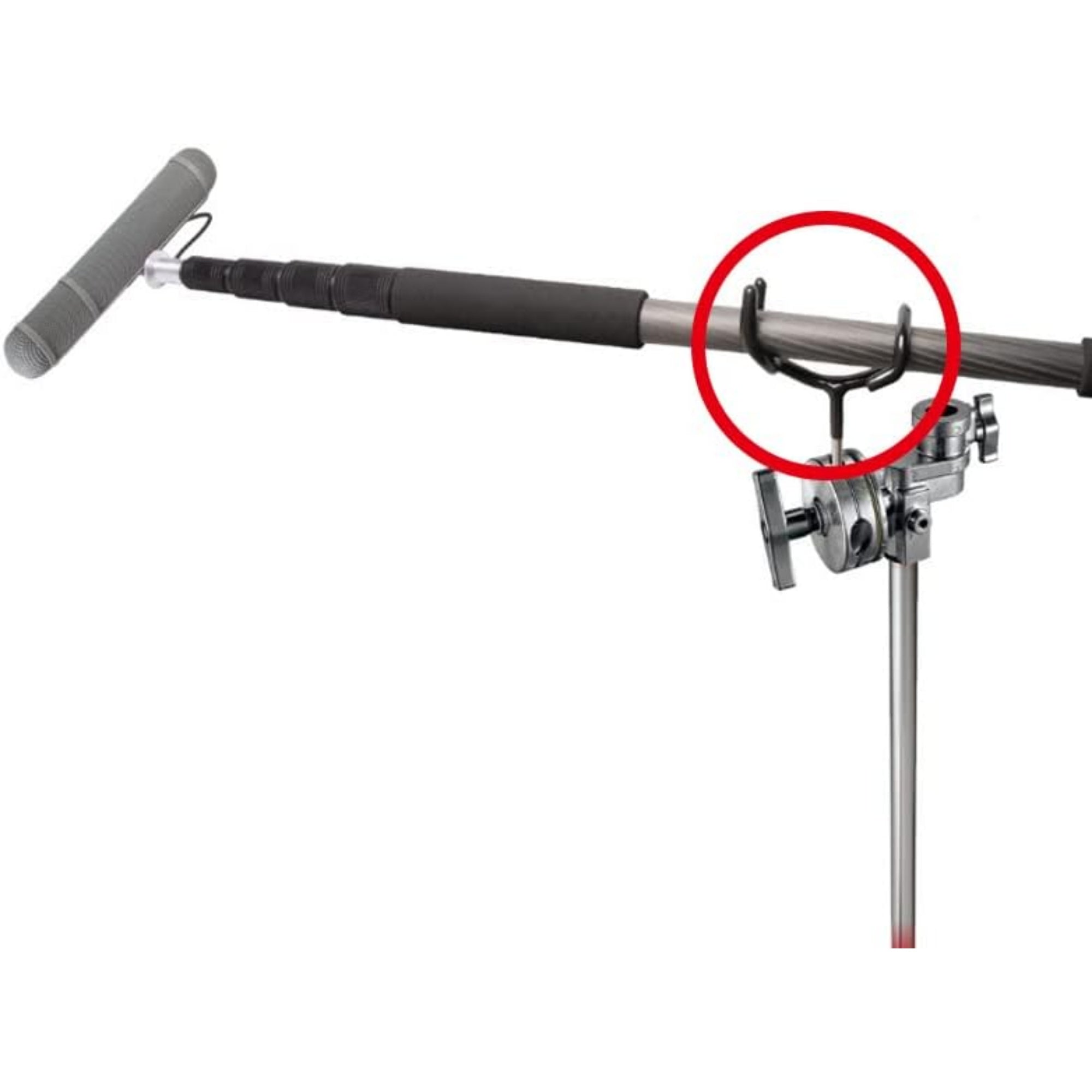 LW Essentials® Basic Microphone Boom Pole Holder & Cradle