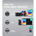 LW Essentials® Premium Universal Camera Microphone