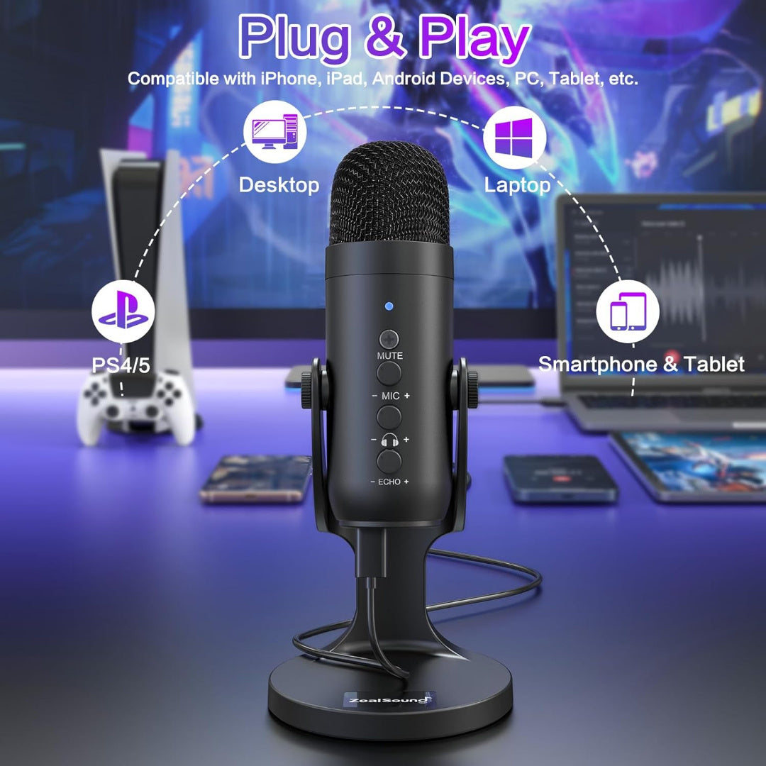 LW Essentials® Premium USB Microphone
