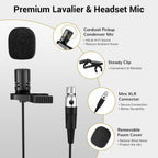 LW Essentials® Premium Wireless Lavalier Microphone