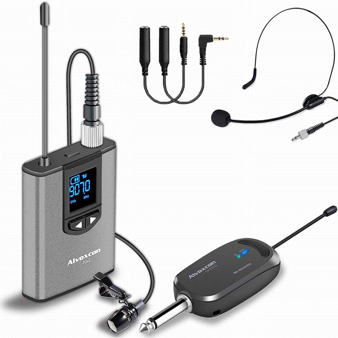 LW Essentials® Premium Wireless Lavalier Microphone