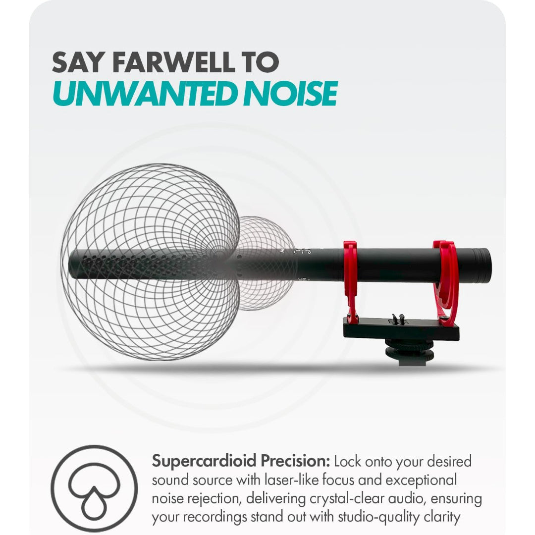 LW Essentials® Premium Universal Camera Microphone