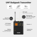 LW Essentials® Premium Wireless Lavalier Microphone