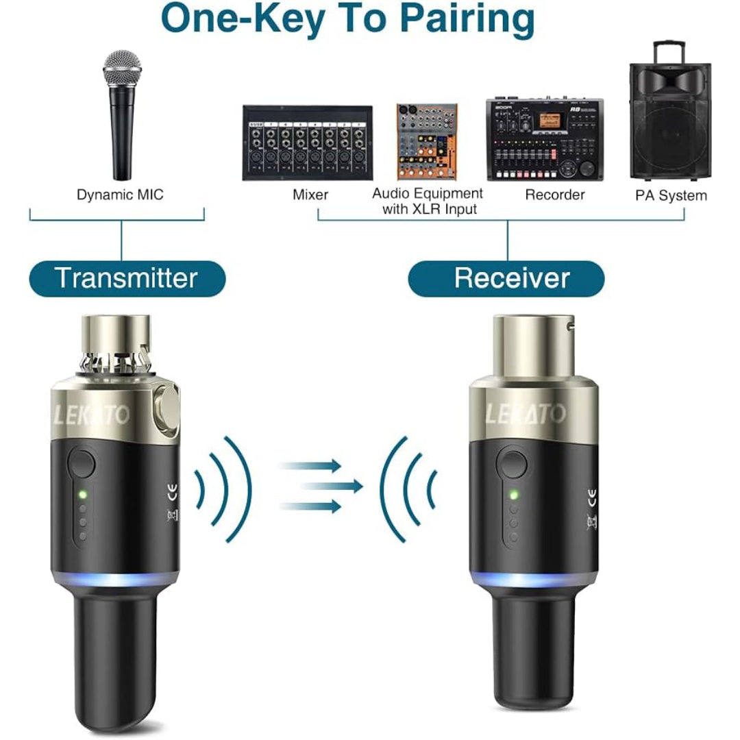 LW Essentials® Basic Wireless Microphone Receiver & Transmitter