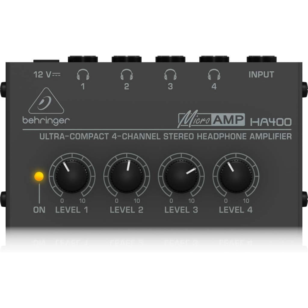 LW Essentials® Premium Portable 4-Channel Stereo Headphone Amplifier