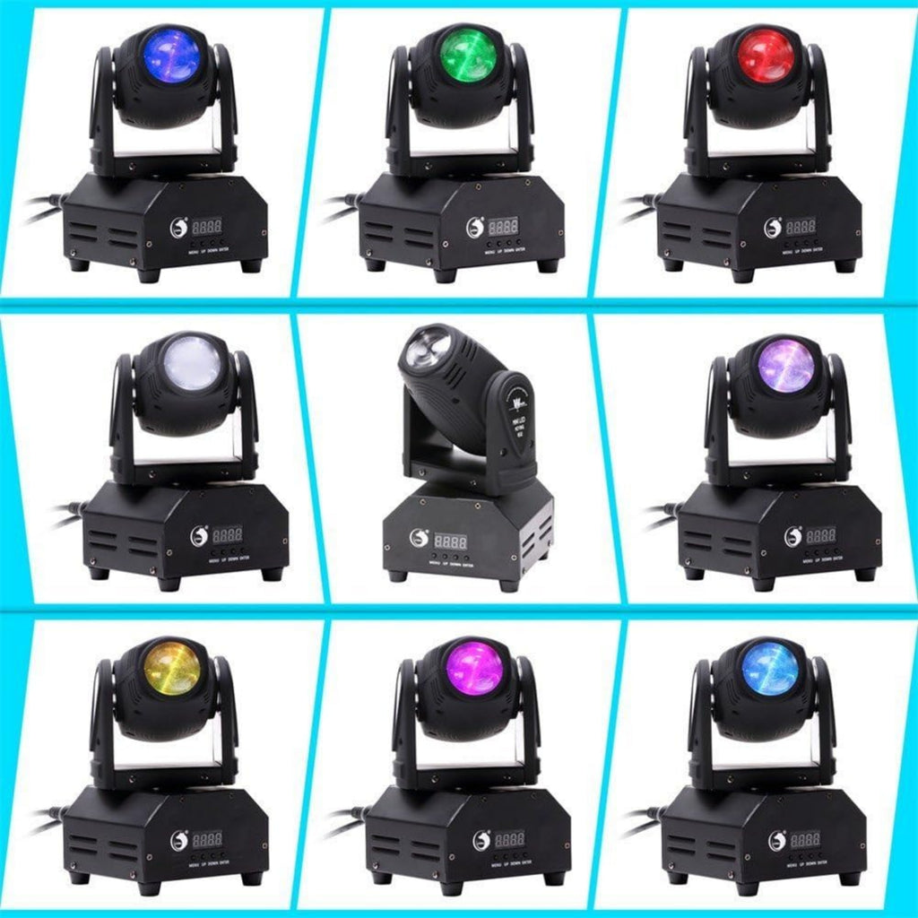 LW Essentials® Basic Moving Head GOBO Stage Lights