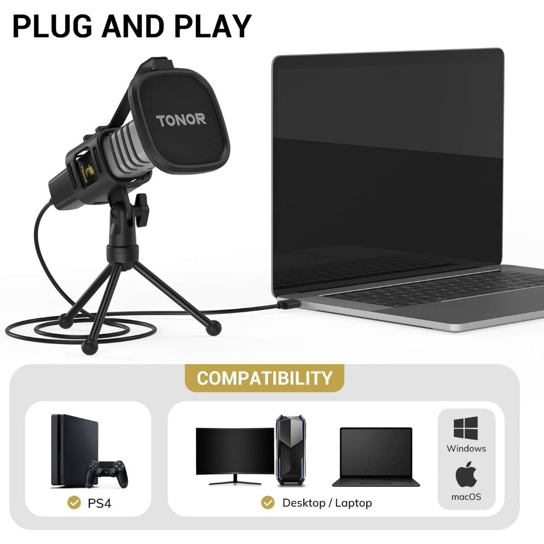 LW Essentials® Premium USB Microphone