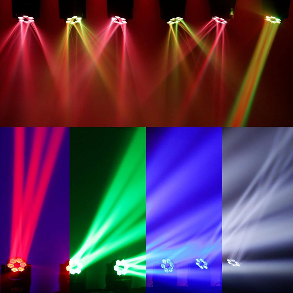 LW Essentials® Basic Moving Head GOBO Stage Lights - Multi-LED Style