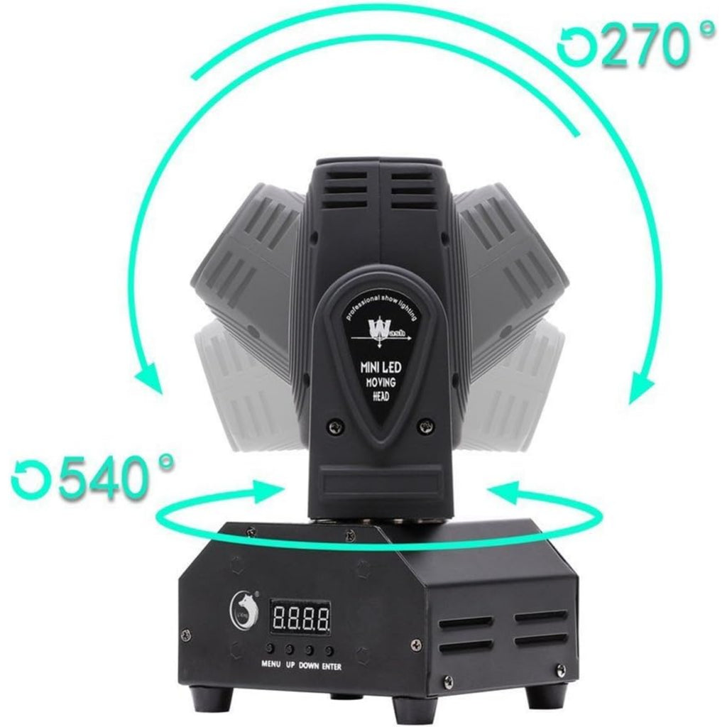 LW Essentials® Basic Moving Head GOBO Stage Lights