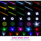 LW Essentials® Premium Moving Head GOBO Stage Lights