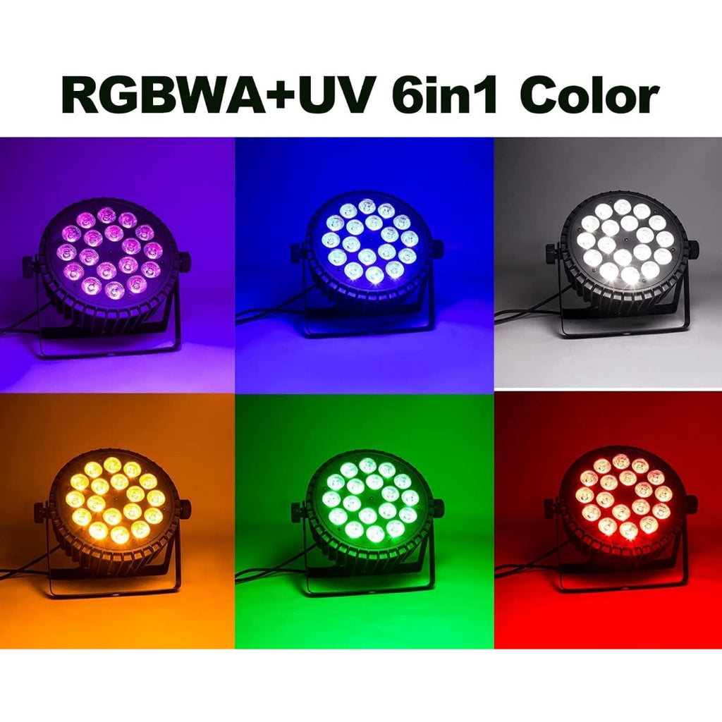 LW Essentials® Premium RGB Stage Par Lights