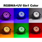 LW Essentials® Premium RGB Stage Par Lights
