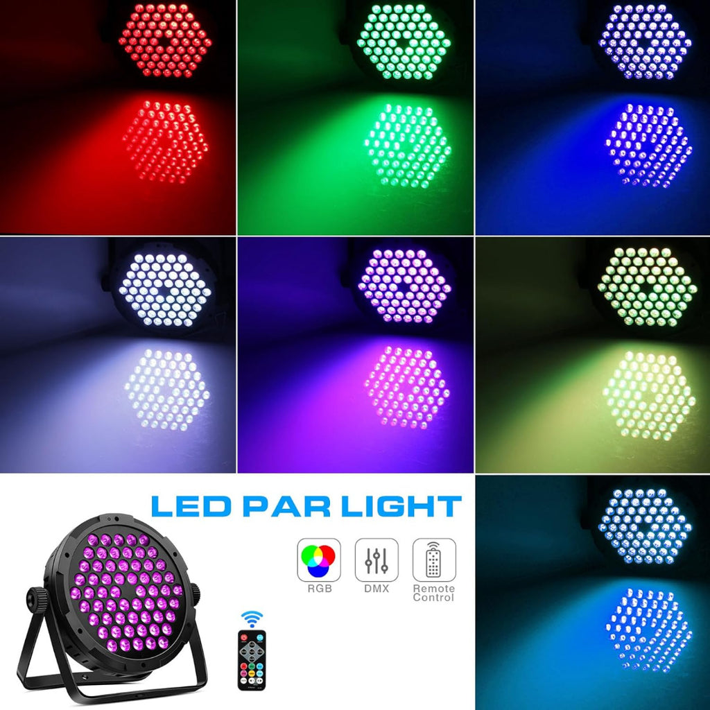 LW Essentials® Premium RGB Stage Par Lights