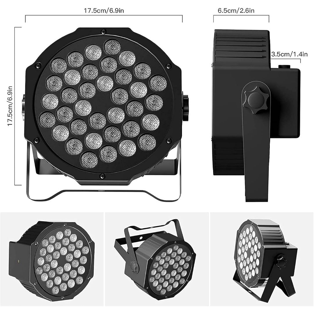 LW Essentials® Premium RGB Stage Par Lights