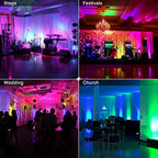 LW Essentials® Premium RGB Stage Par Lights
