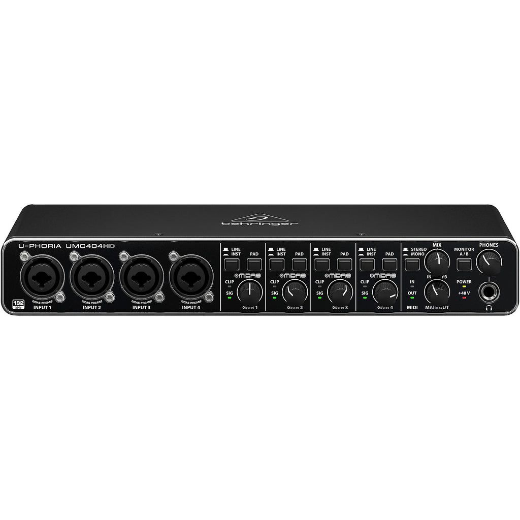 Behringer U-PHORIA UMC404HD Audiophile