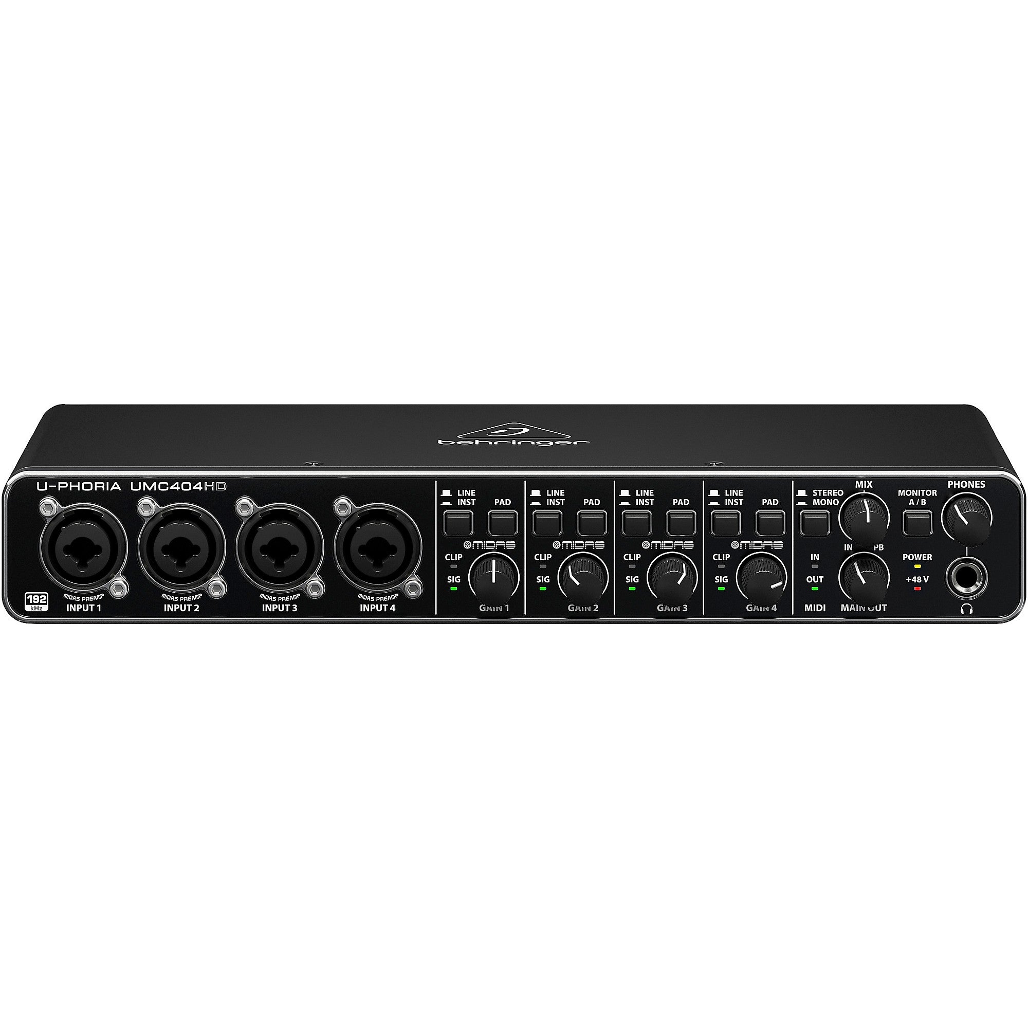Behringer U-PHORIA UMC404HD Audiophile