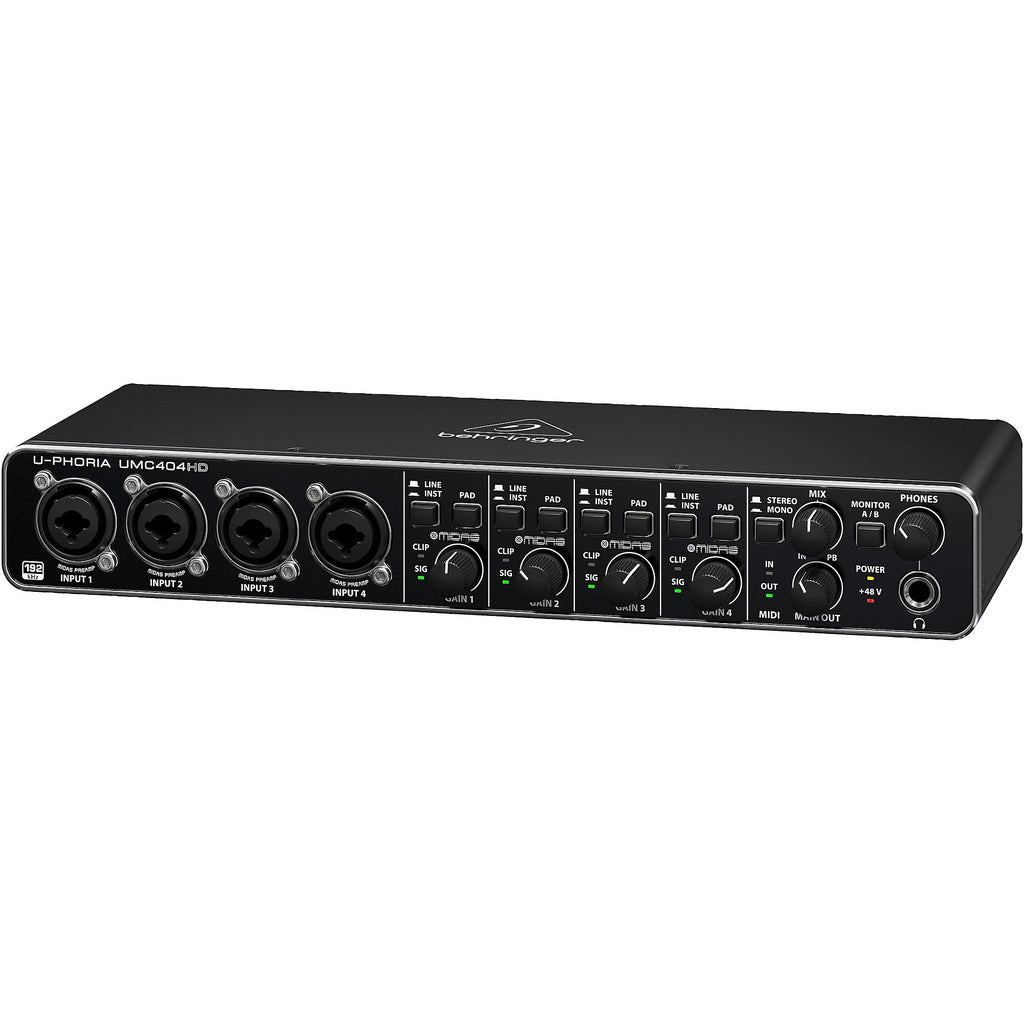 Behringer U-PHORIA UMC404HD Audiophile