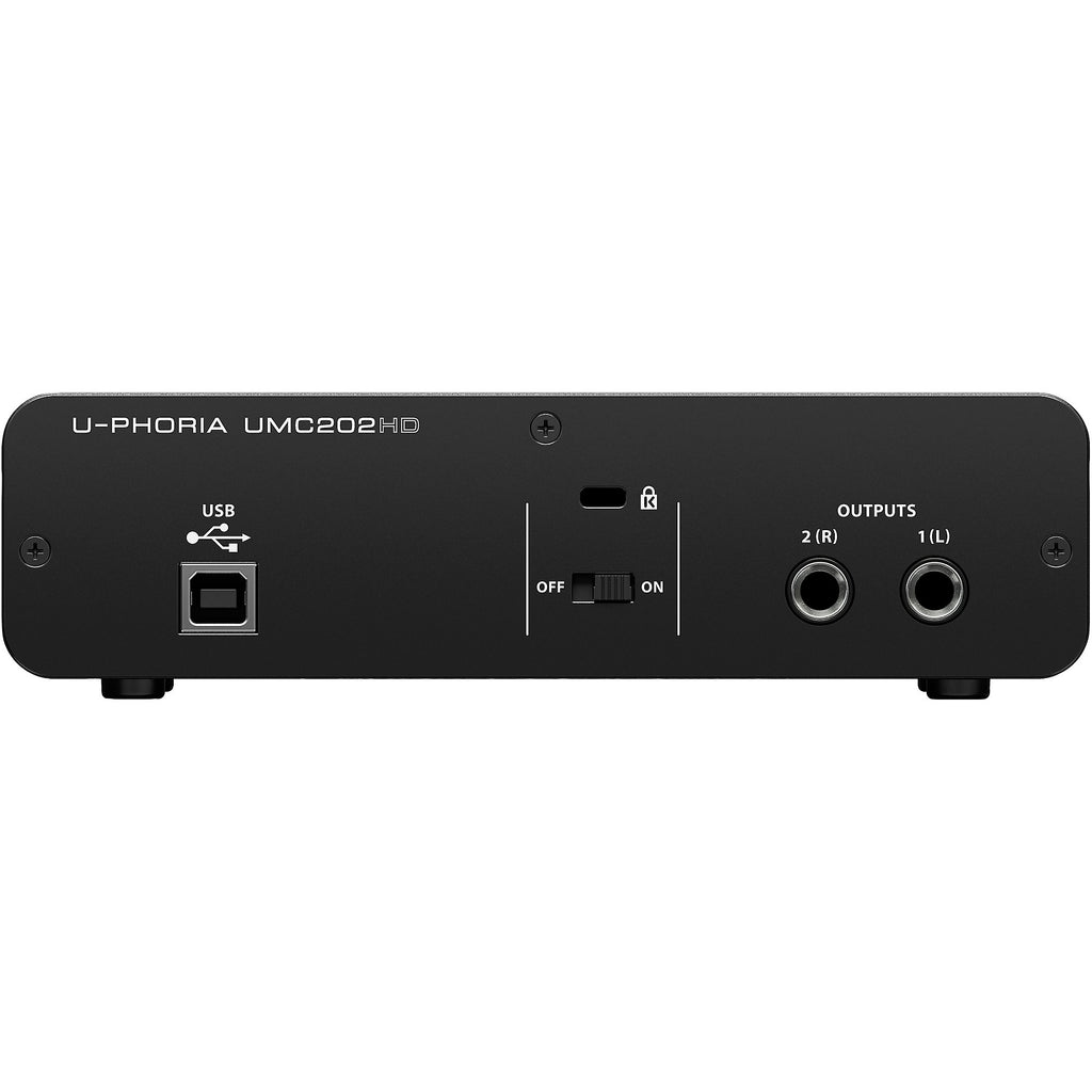 Behringer U-PHORIA UMC202HD Audiophile 2x2, 24-Bit/192kHz USB Audio Interface