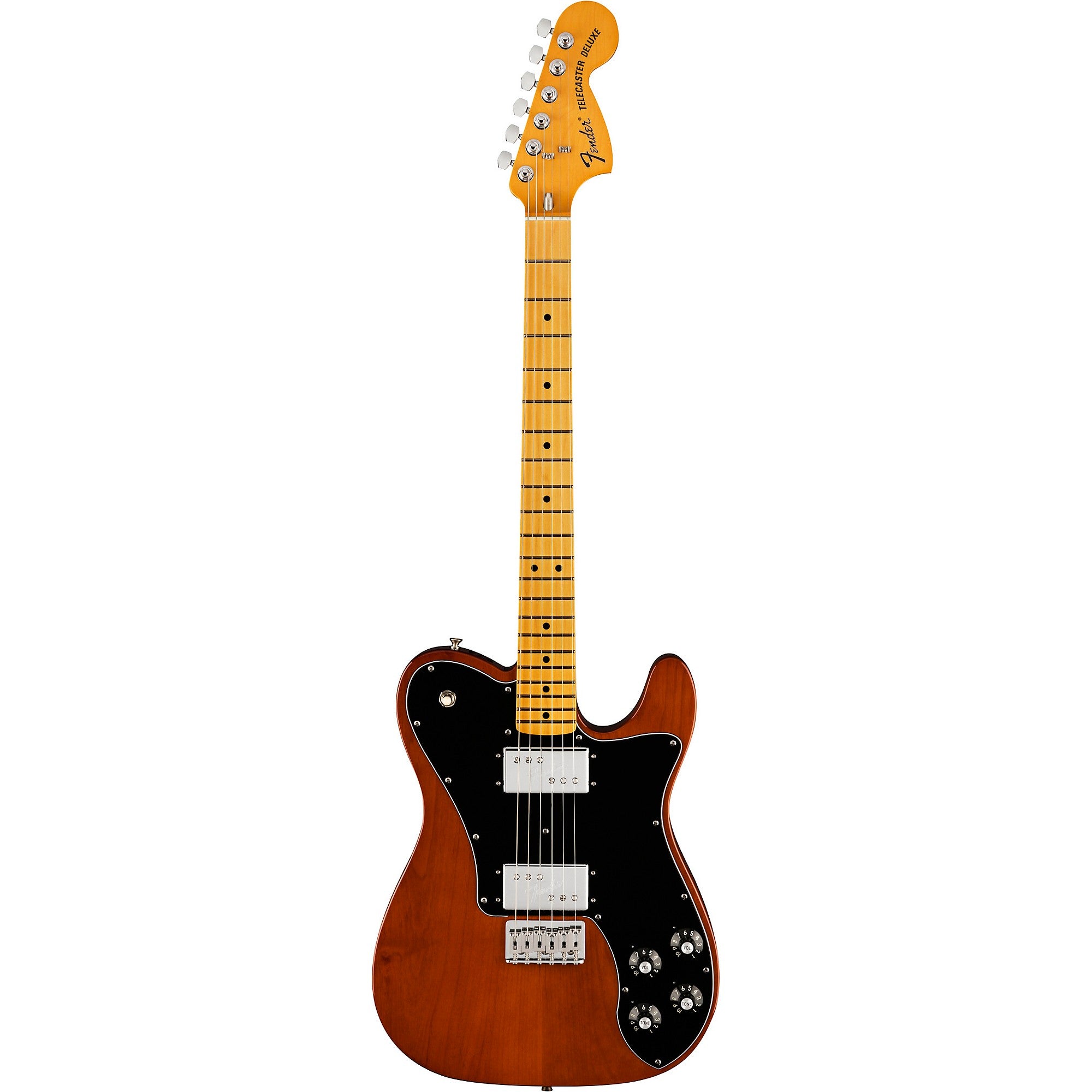 Fender American Vintage II 1975 Telecaster Deluxe Electric Guitar Mocha