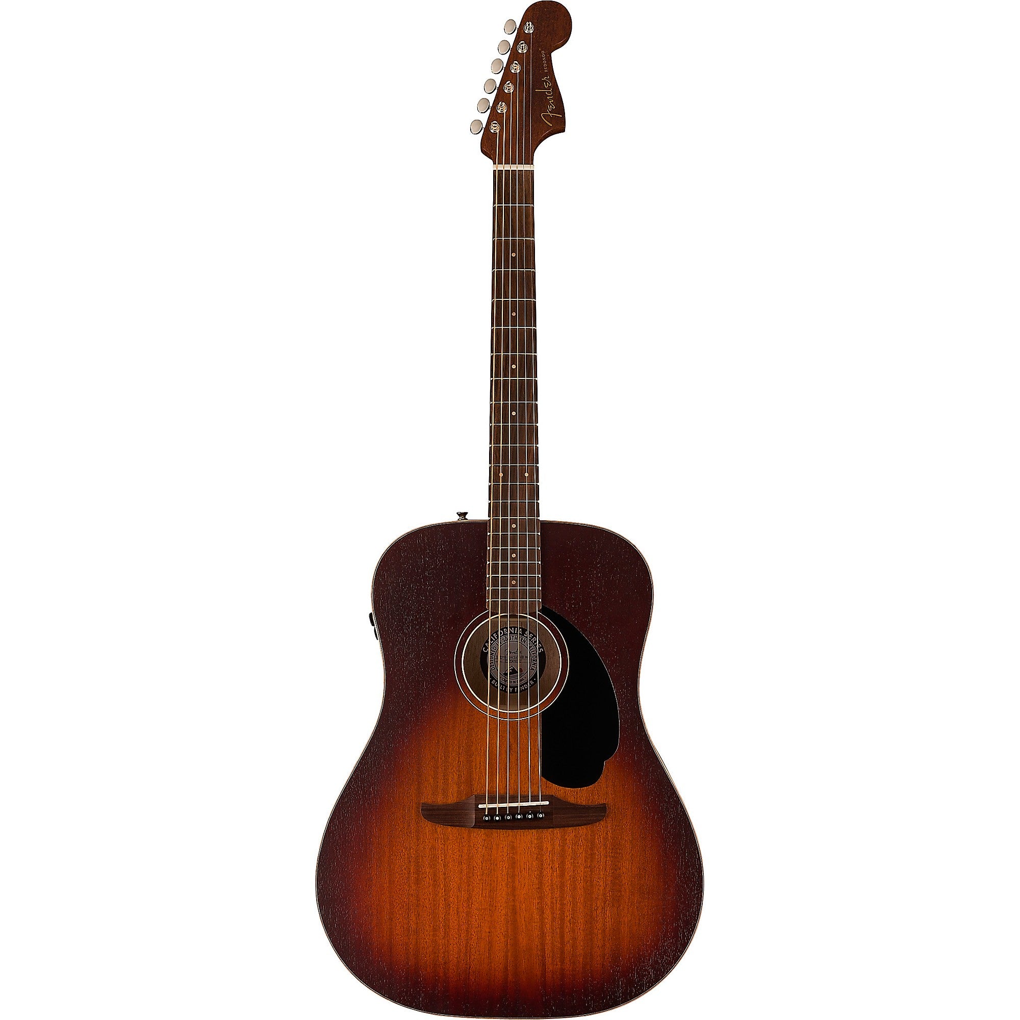 Fender California Redondo Special All-Mahogany Acoustic-Electric Guitar Honey Burst