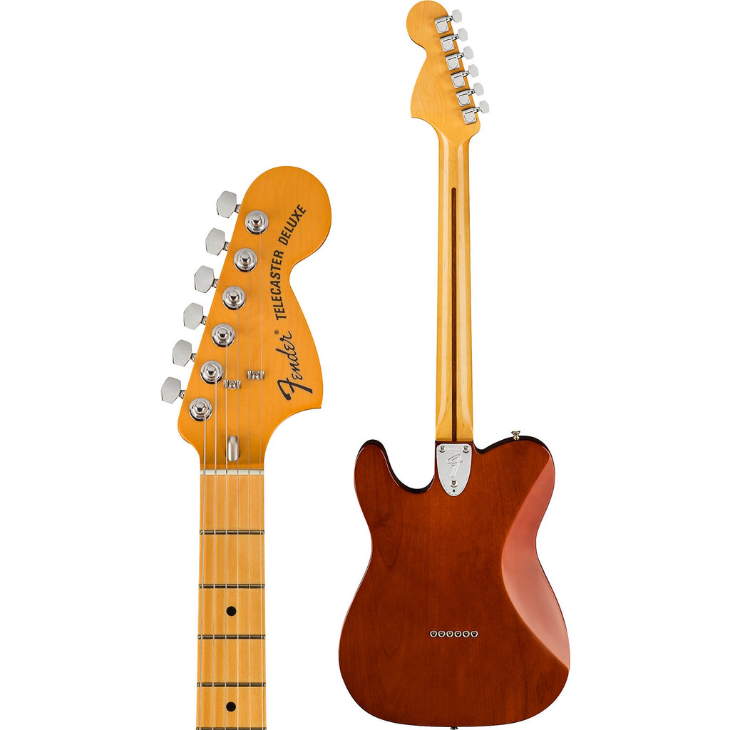 Fender Vintage 1972 Telecaster Deluxe Electric Guitar Mocha