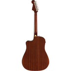 Fender California Redondo Player Acoustic-Electric Guitar Candy Apple Red