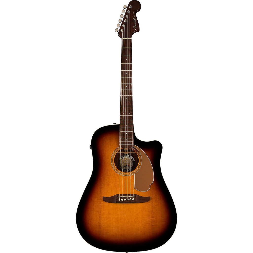 Fender California Redondo Player Acoustic-Electric Guitar Sunburst
