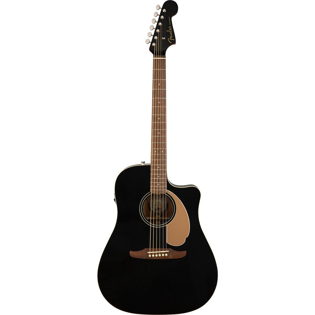 Fender California Redondo Player Acoustic-Electric Guitar Black