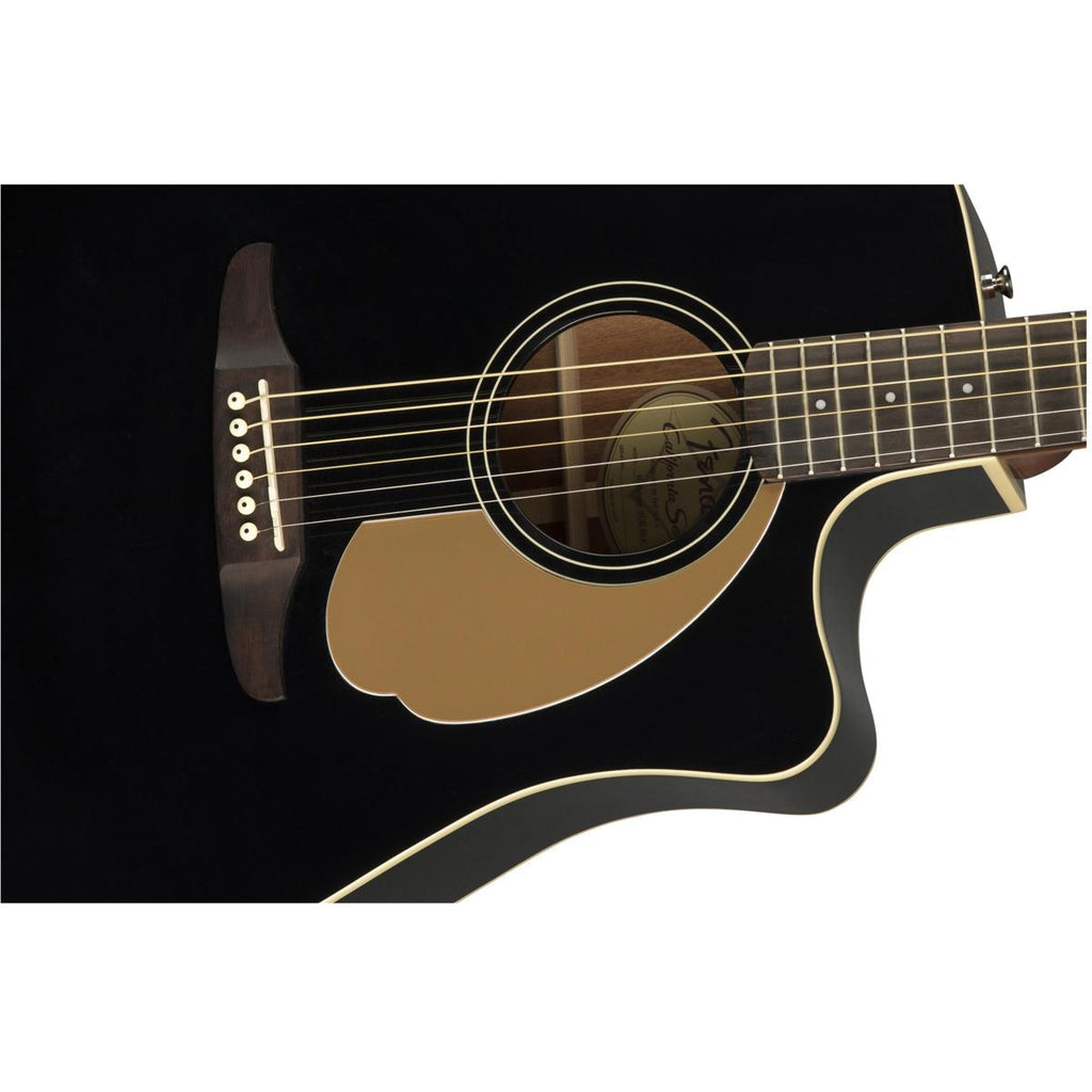 Fender California Redondo Player Acoustic-Electric Guitar Black