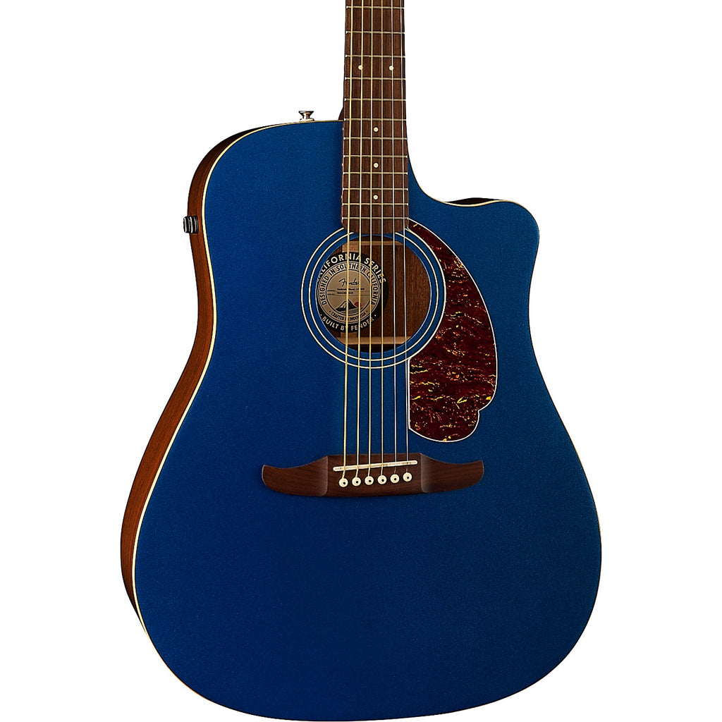 Fender California Redondo Player Acoustic-Electric Guitar Lake Placid Blue