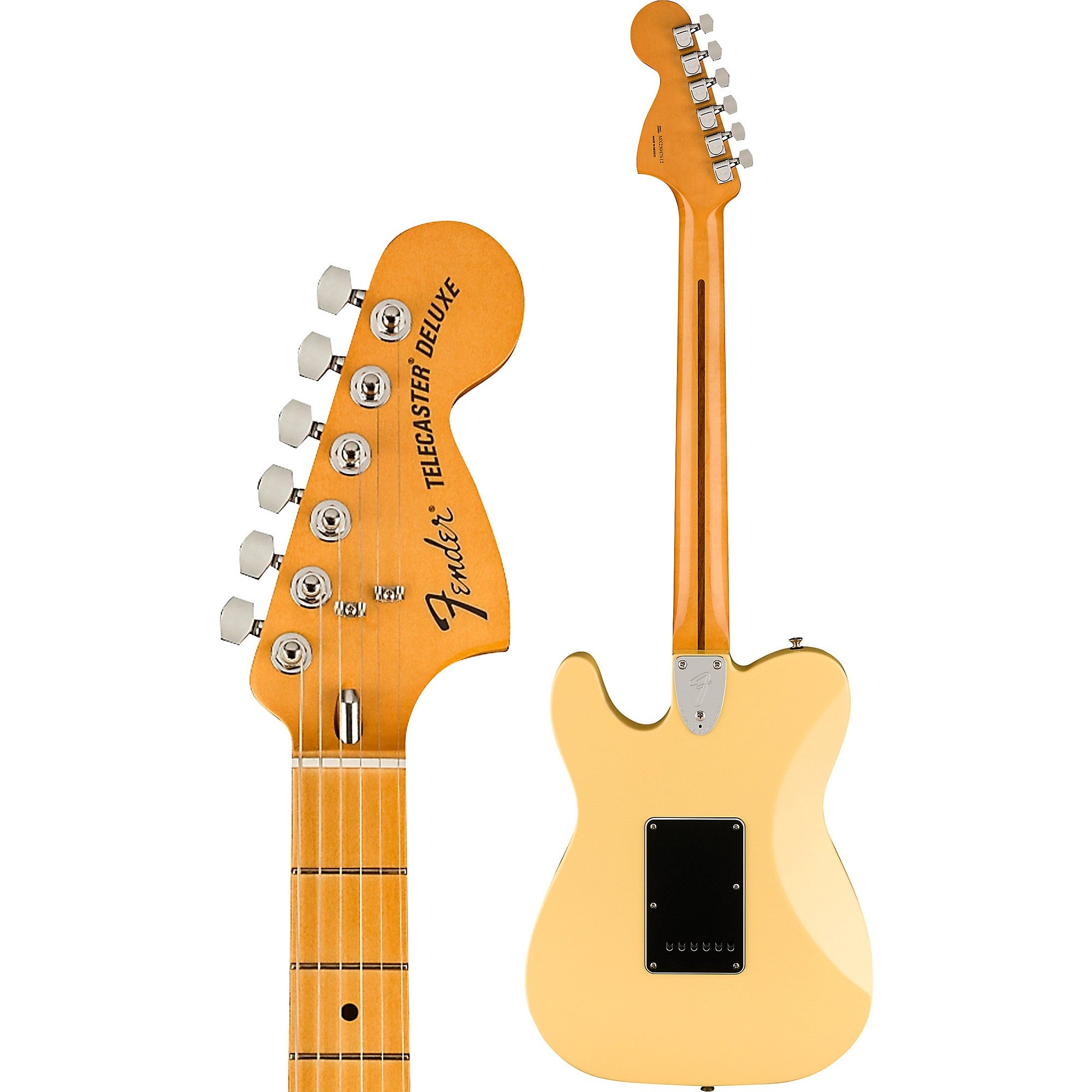 Fender Vintera II '70s Telecaster Deluxe Electric Guitar Vintage White