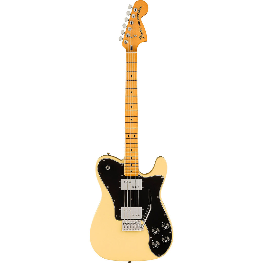 Fender Vintera II '70s Telecaster Deluxe Electric Guitar Vintage White