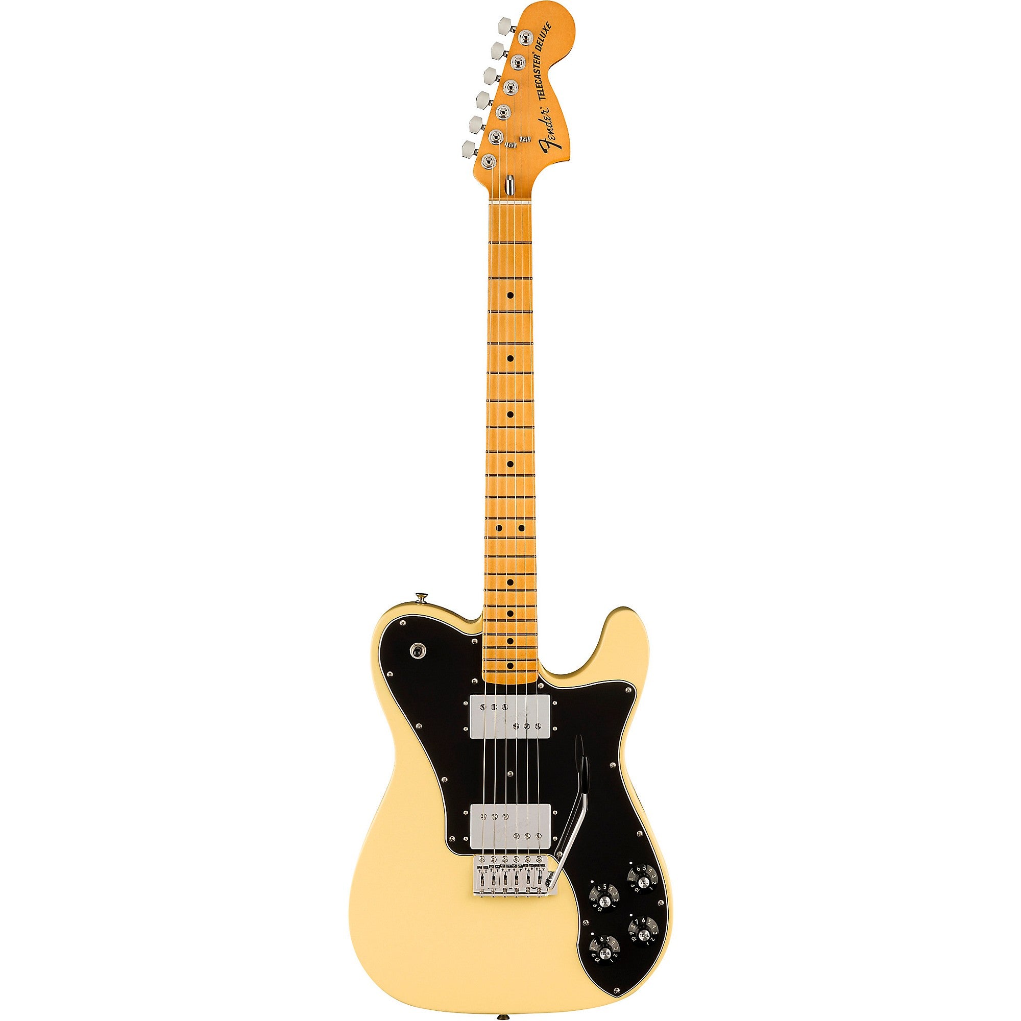 Fender Vintera II '70s Telecaster Deluxe Electric Guitar Vintage White
