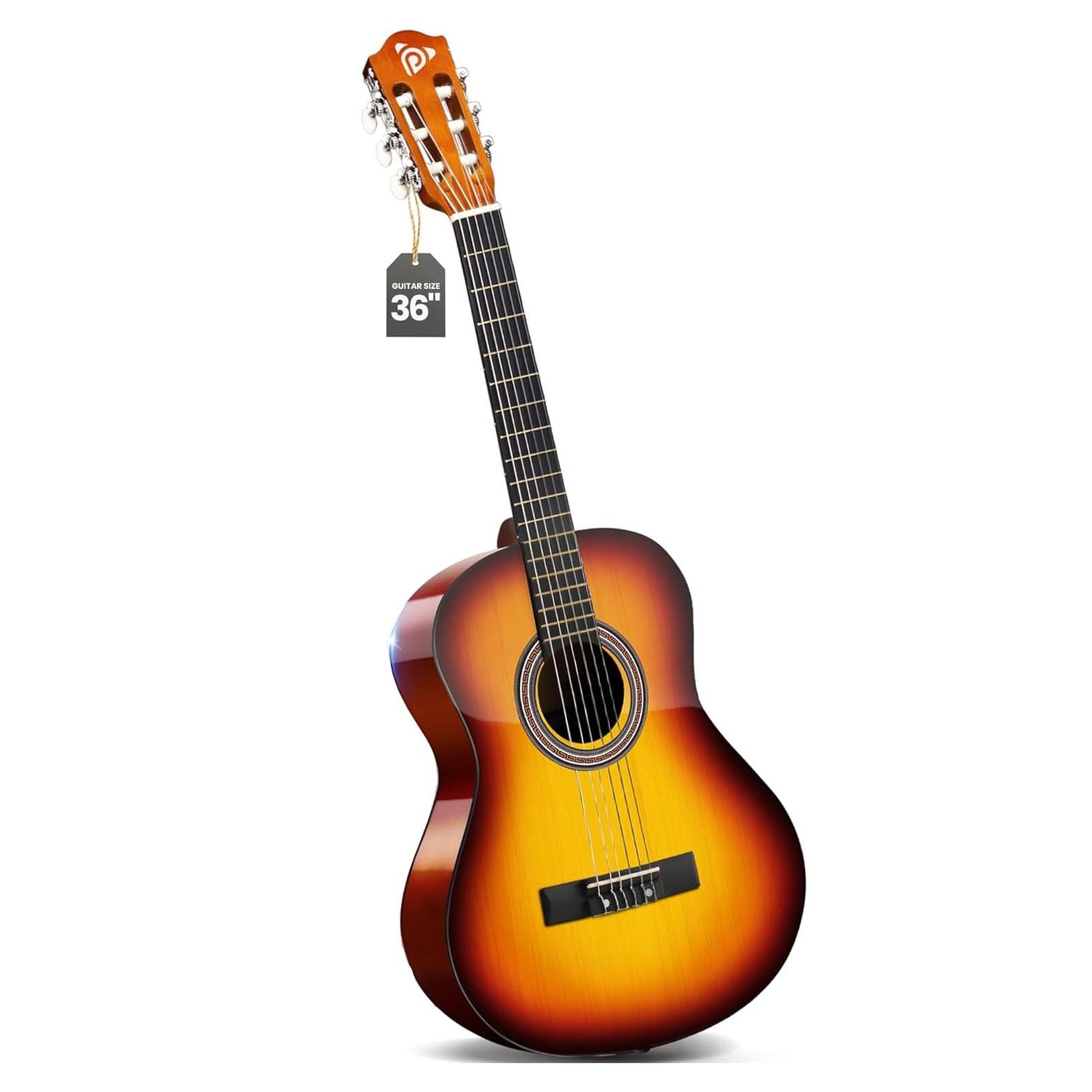 LW Essentials® Basic Kids Classical Acoustic Guitar Bundle