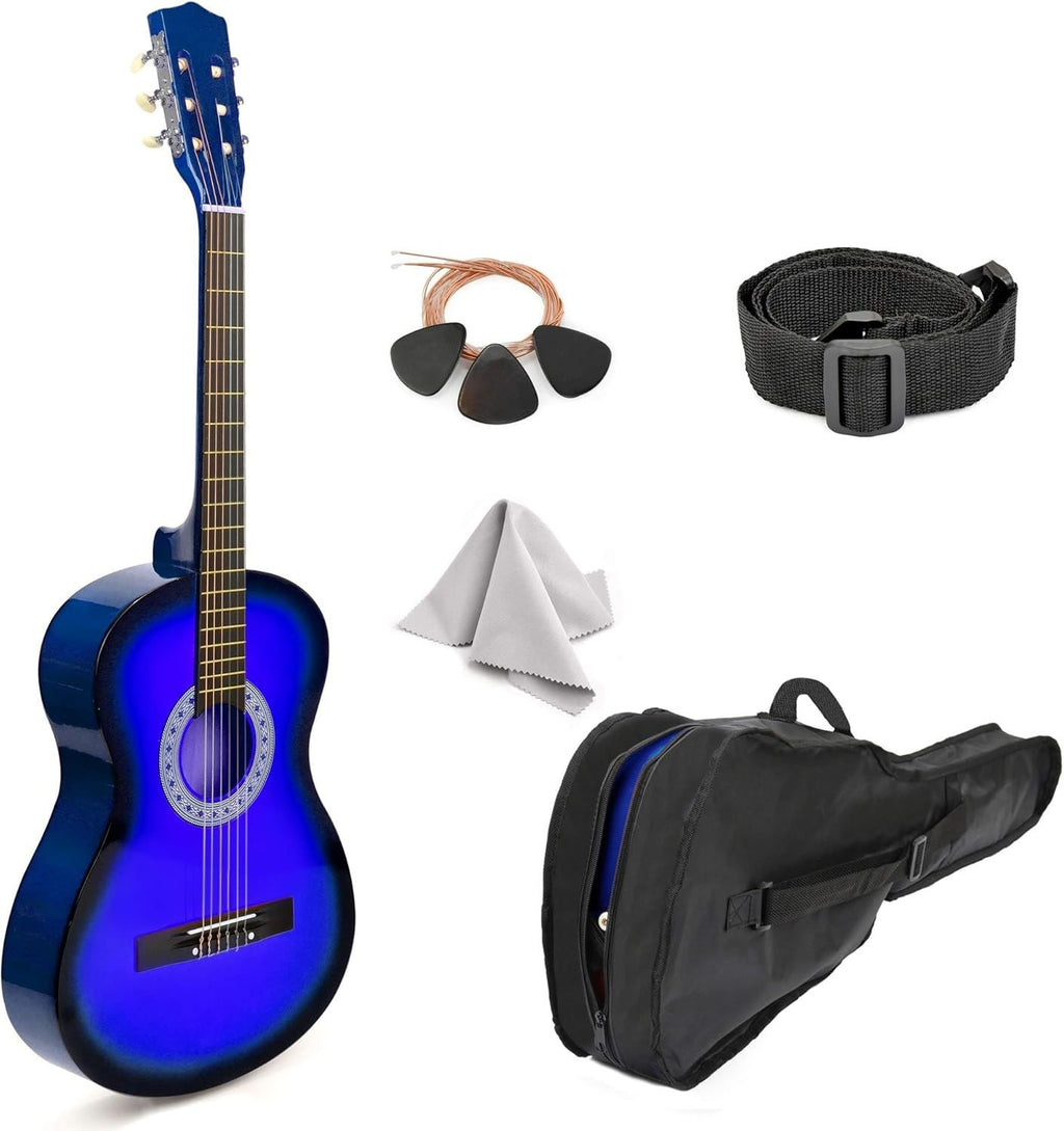 LW Essentials® Basic Kids Classical Acoustic Guitar Bundle