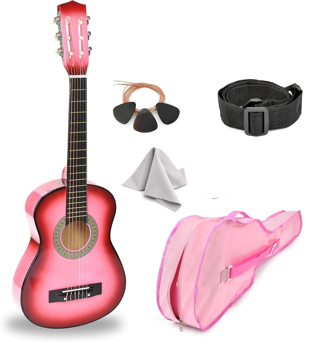 LW Essentials® Basic Kids Classical Acoustic Guitar Bundle