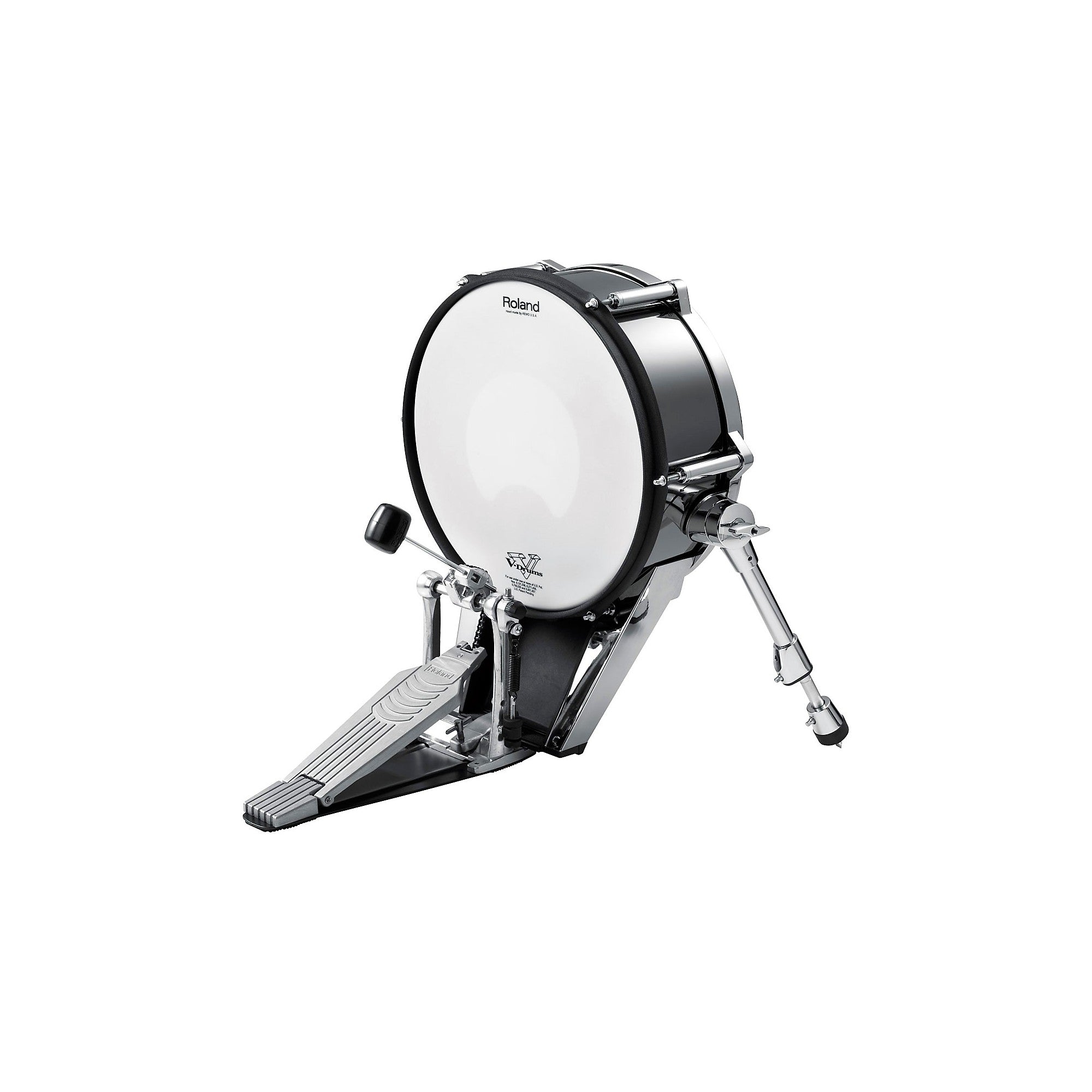 Roland KD-140-BC V-Kick Trigger Pad Black Chrome