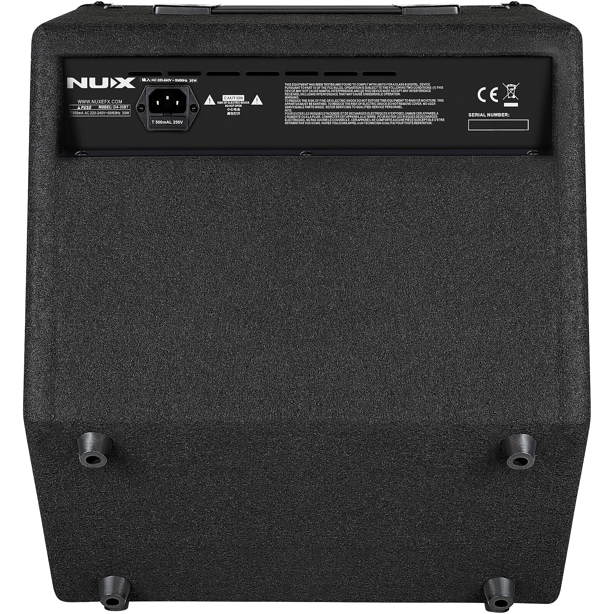 NUX DA-30BT 30W Drum Amp With Bluetooth Black