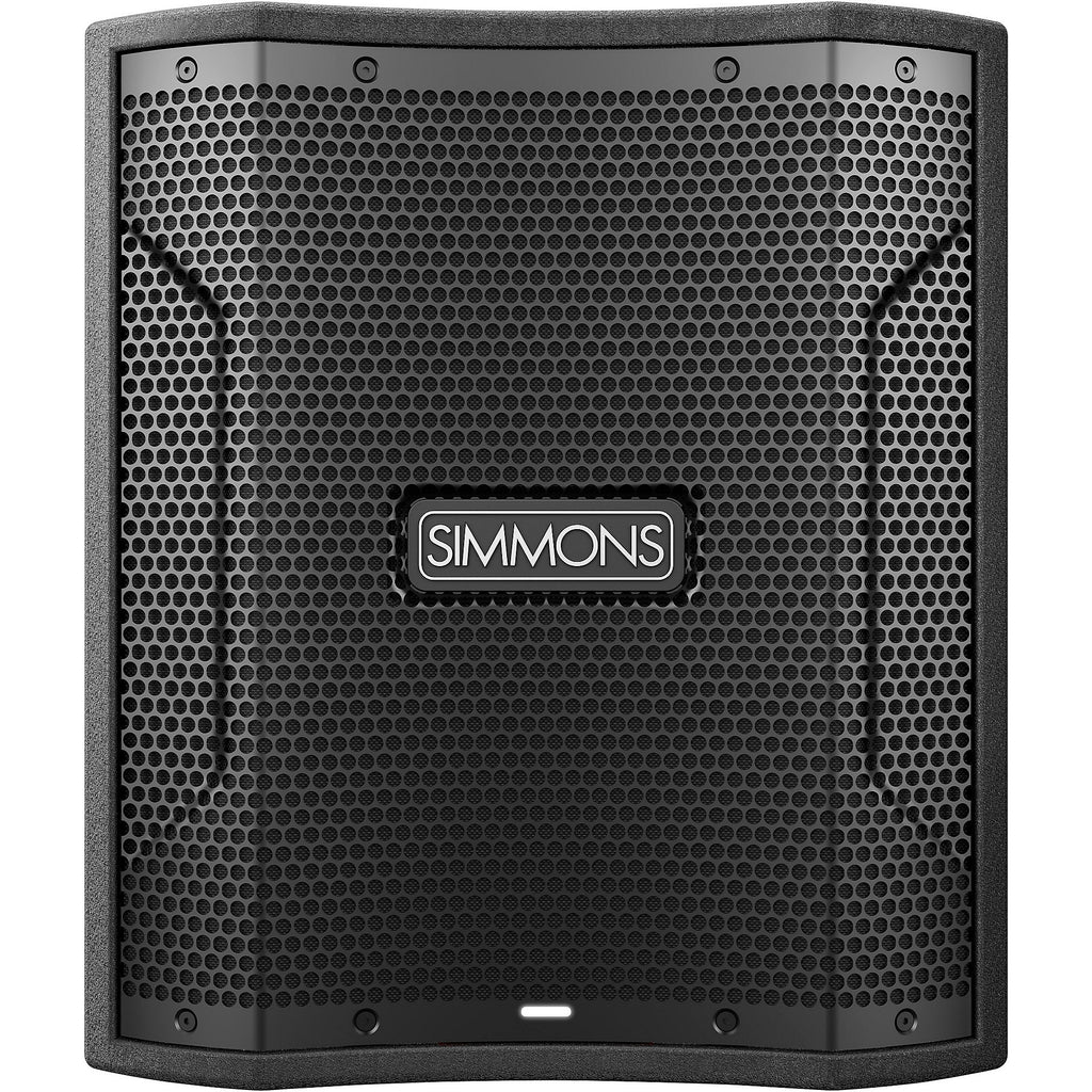 Simmons DA2110 Drum Amp and DA12S Subwoofer Bundle With Speaker Stands & Cables